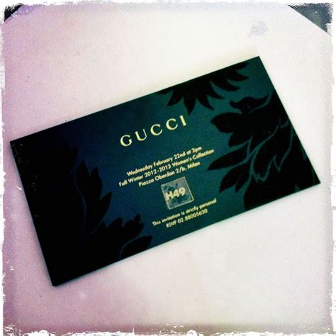 gucci business card ideas.